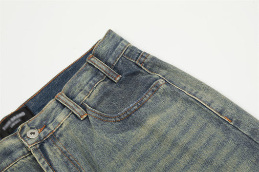 Pantalones Vaqueros Rotos Estilo Punk Retro para Hombre - Image 23