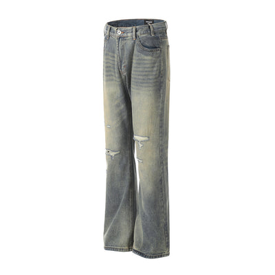 Pantalones Vaqueros Rotos Estilo Punk Retro para Hombre - Image 24