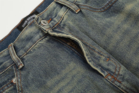 Pantalones Vaqueros Rotos Estilo Punk Retro para Hombre - Image 30