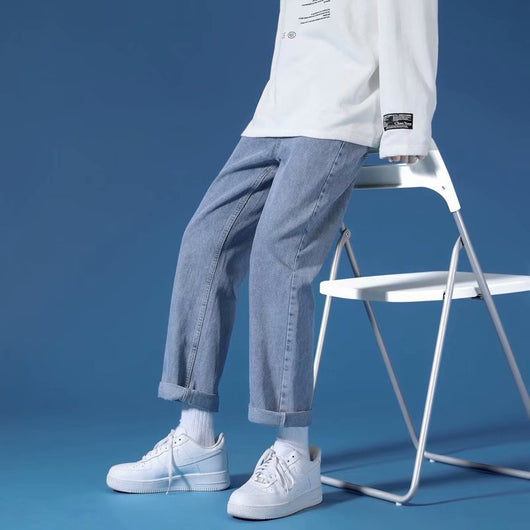Jeans Hombre Corte Recto Loose Fit Tendencia - Image 8