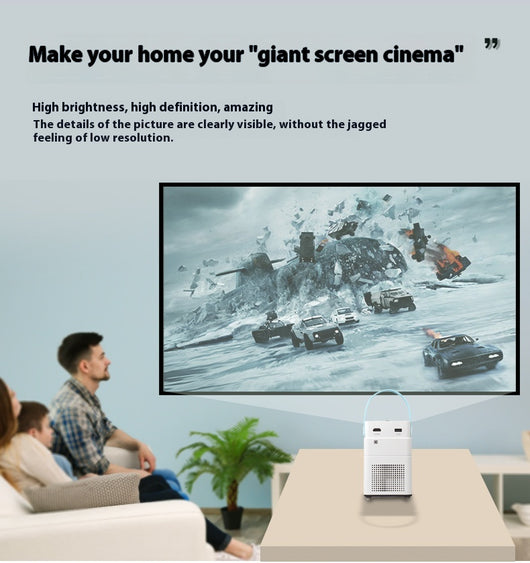Proyector Smart HD Multifuncional para el Hogar - Image 10