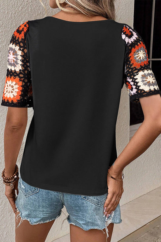 Blusa Tejida Casual Versátil de Manga Corta - Image 41