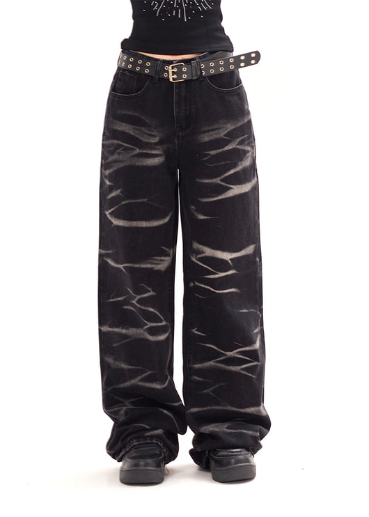 Pantalones Rectos Anchos Punk Hip Hop para Hombre y Mujer - Image 29