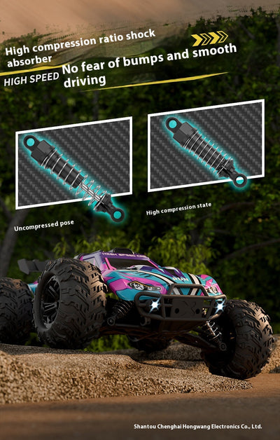 Auto de Carreras 4x4 de Alta Velocidad con Control Remoto - Image 17