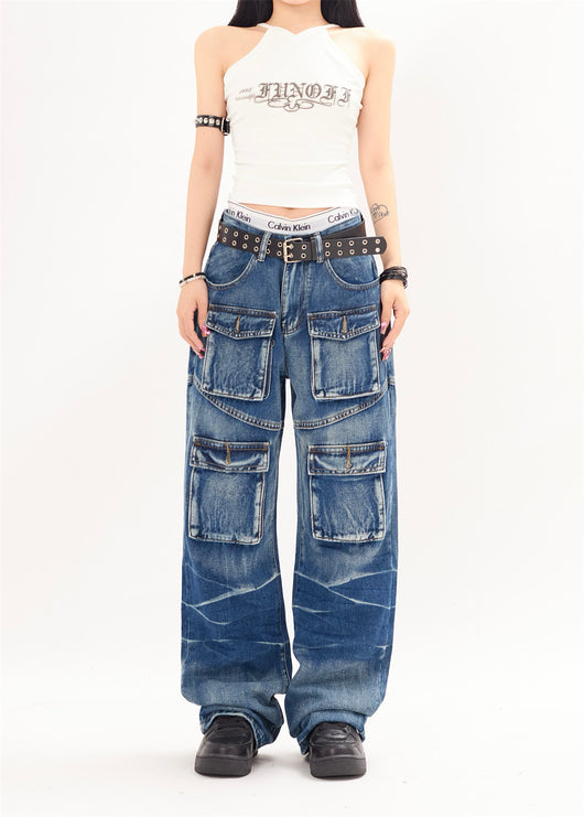 Pantalones Tie-Dye Holgados Unisex - Diseño Street Punk Exclusivo - Image 42