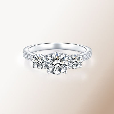 Anillo de Mujer en Oro 18K con Moissanita Engarzada - Image 11