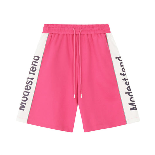Shorts Deportivos Casuales con Estampado de Letras para Hombre - Image 22