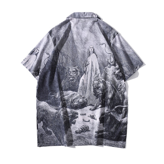 Camisa Hawaiana Retro para Hombre - Estilo Vintage Floral Playero - Image 9