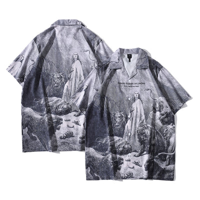 Camisa Hawaiana Retro para Hombre - Estilo Vintage Floral Playero - Image 11