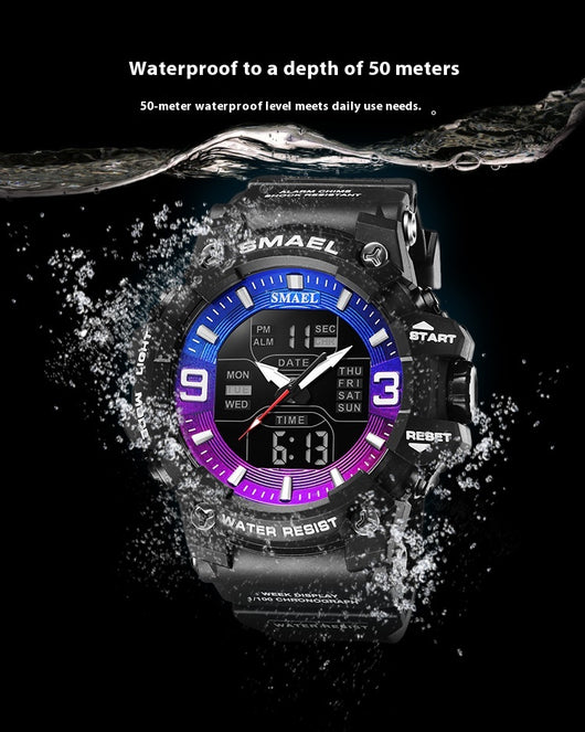 Reloj Deportivo Inteligente Resistente al Agua con Múltiples Funciones - Image 27