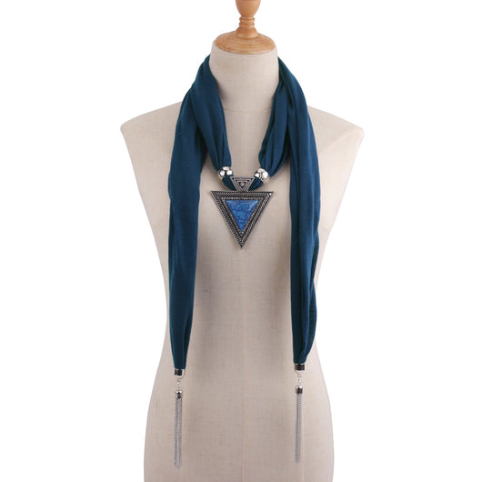 Collar Pañuelo de Moda Europea con Resina y Aleación - Image 55