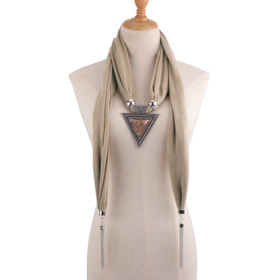 Collar Pañuelo de Moda Europea con Resina y Aleación - Image 60