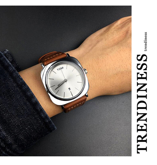 Reloj de Negocios Cuadrado para Hombre - Elegancia Profesional - Image 26