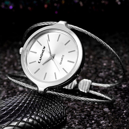 Reloj Pulsera Acero Inoxidable Diseño Cielo Estrellado para Mujer - Image 15