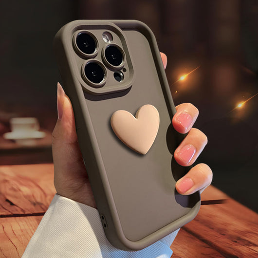 Funda 3D Amor con Lente Esmerilado - Protección Total para tu Celular - Image 10