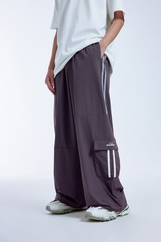 Pantalones Anchos con Rayas Laterales y Parches de Contraste - Estilo Retro Casual - Image 31