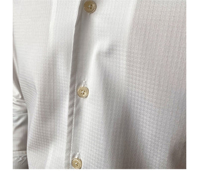 Camisa Slim Fit de Fibra de Bambú con Cuello y Manga Larga para Hombre - Image 10