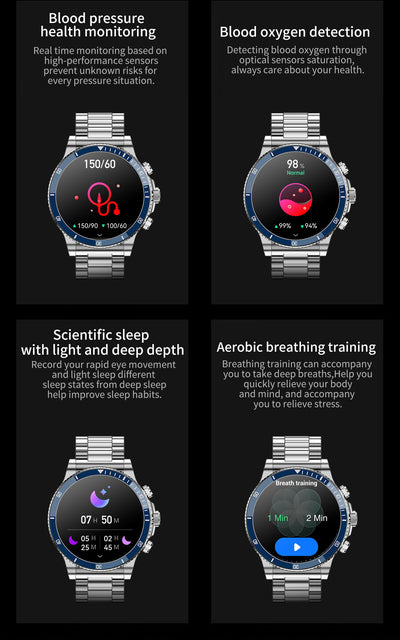 Reloj Deportivo Multimodo con Monitor de Frecuencia Cardíaca y Clima - Image 39