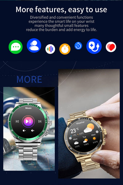 Reloj Deportivo Multimodo con Monitor de Frecuencia Cardíaca y Clima - Image 44