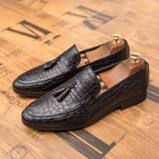 Zapatos Puntiagudos para Hombre Estilo Discoteca Británico - Image 10