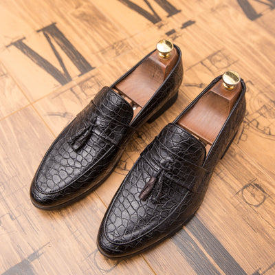 Zapatos Puntiagudos para Hombre Estilo Discoteca Británico - Image 11
