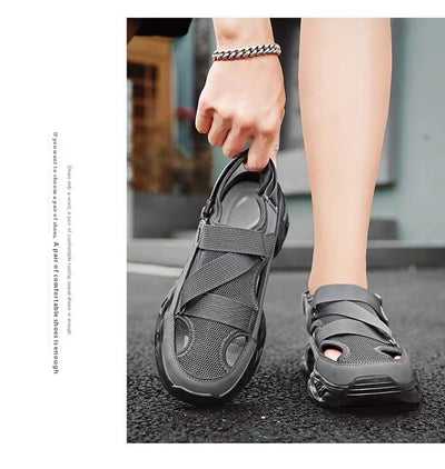 Sandalias Plataforma Hombre Verano Transpirables Antideslizantes - Image 25