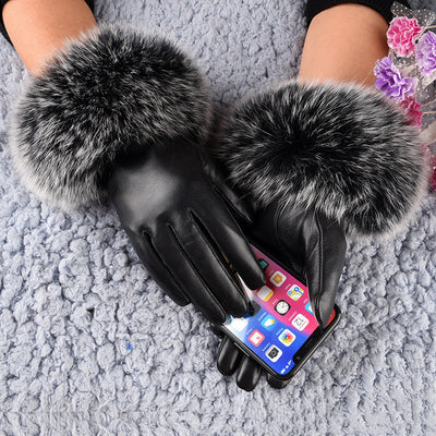Guantes Térmicos para Mujer con Forro de Lana de Oveja - Image 11