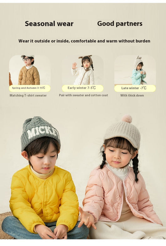 Chaqueta Acolchada Infantil con Plumón Ligero - Image 30