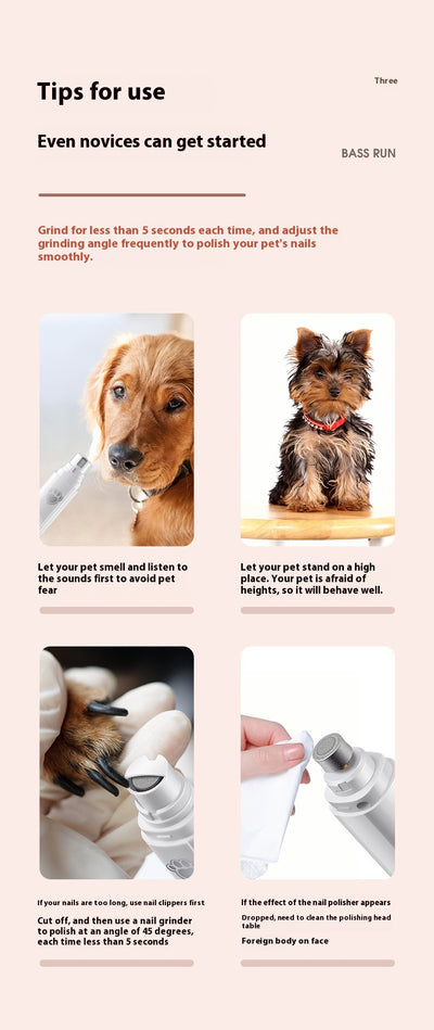 Cortauñas para Mascotas con Carga USB - Profesional - Image 15