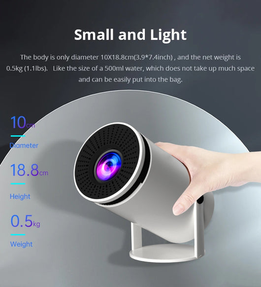 Pantalla de Proyección Inteligente Hy300 HD con Montaje Automático - Image 34