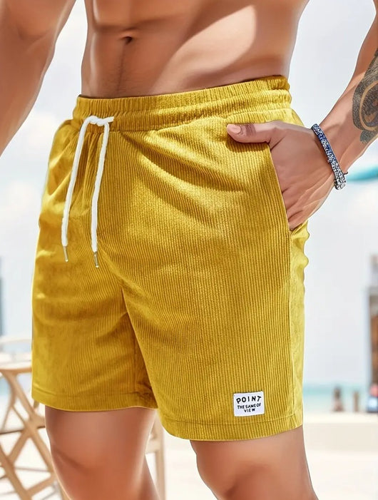 Shorts Deportivos de Cordón Verano Pana Hombre - Image 14