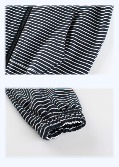 Cardigan Deportivo a Rayas para Niño - Versátil y Cómodo - Image 16
