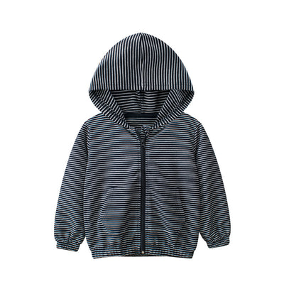 Cardigan Deportivo a Rayas para Niño - Versátil y Cómodo - Image 17