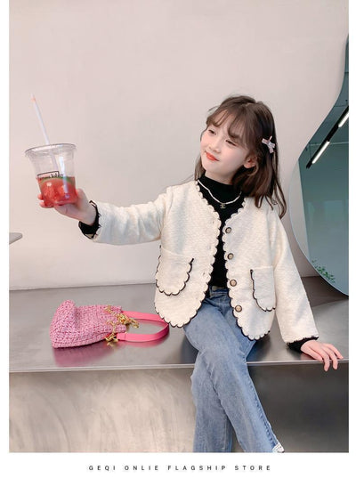 Abrigo para Niña Estilo Western Chanel - Image 49
