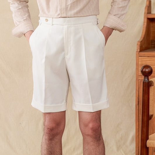 Pantalones Retro Slim-fit de Lino Mezclado para el Verano - Image 16