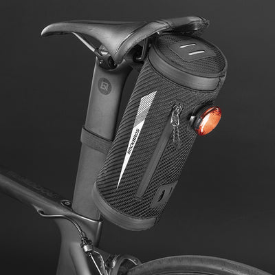 Bolsa Frontal para Bicicleta Rock Brothers - Soporte en Tubo Diagonal para Bici de Montaña y Ruta - Image 9
