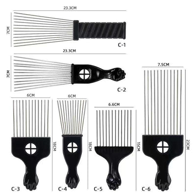 Peine de Acero Portátil para Hombre - Diseño Profesional - Image 25