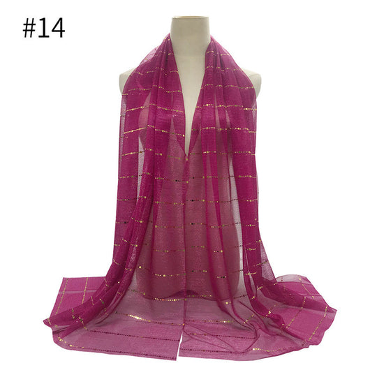 Pañuelo Ligero Mujer Primavera Verano - Tela Arrugada Transpirable - Image 30