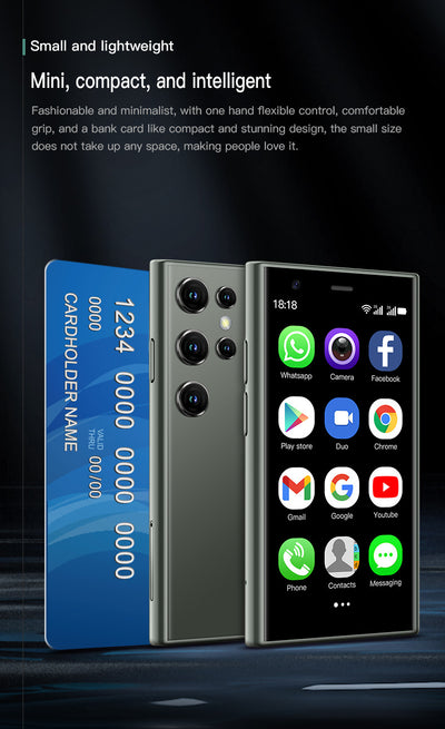Smartphone Compacto S23PRO - Pantalla 3.0", Android, 16GB, Conectividad 3G y WiFi - Image 24