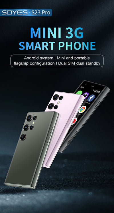 Smartphone Compacto S23PRO - Pantalla 3.0", Android, 16GB, Conectividad 3G y WiFi - Image 34