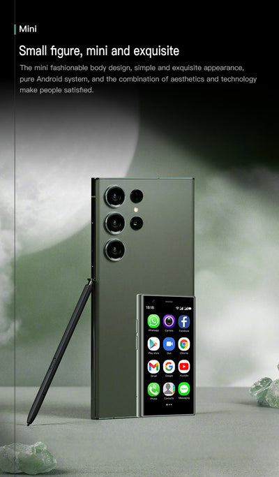 Smartphone Compacto S23PRO - Pantalla 3.0", Android, 16GB, Conectividad 3G y WiFi - Image 41