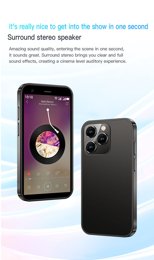 Smartphone Compacto S23PRO - Pantalla 3.0", Android, 16GB, Conectividad 3G y WiFi - Image 58