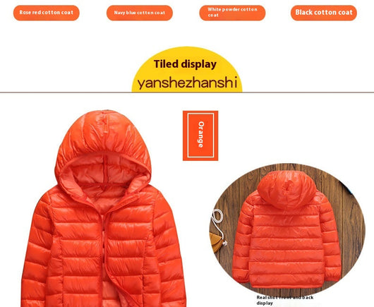 Abrigo Acolchado Infantil Ligero con Capucha - Chaqueta de Invierno en Algodón - Image 19