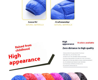 Abrigo Acolchado Infantil Ligero con Capucha - Chaqueta de Invierno en Algodón - Image 26