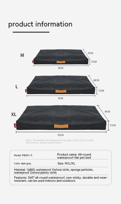 Cama Ortopédica para Mascotas con Espuma Resistente y Base Antideslizante - Image 14