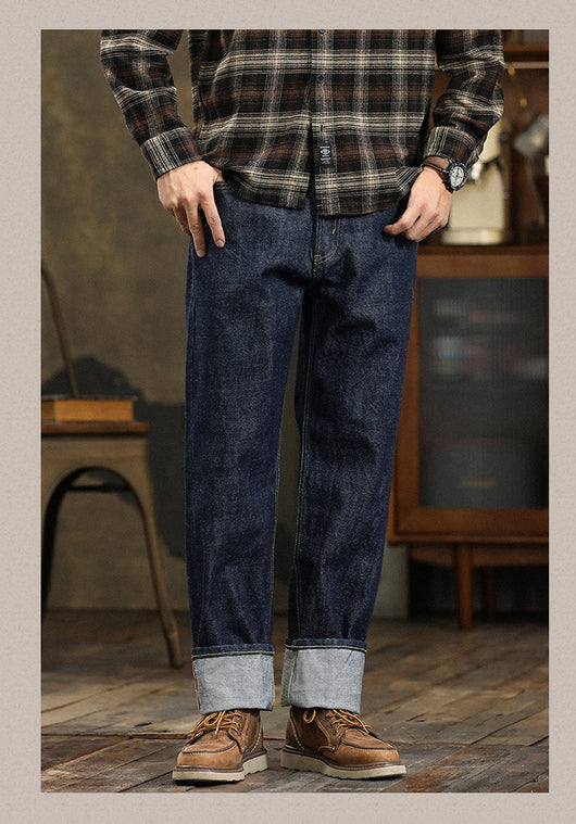Jeans Hombre Red Edge Clásicos Cómodos Corte Relajado - Image 14