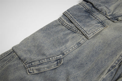 Pantalones Cargo Vaqueros Multibosillo para Hombre - Image 27