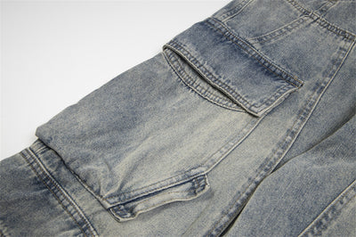 Pantalones Cargo Vaqueros Multibosillo para Hombre - Image 28