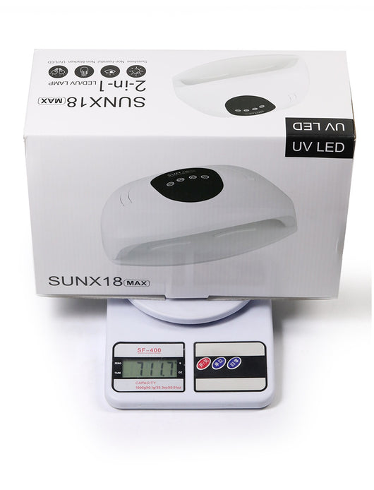 Lámpara de Luz Roja Profesional 320W con Doble Mano X18Max para Uñas - Image 17