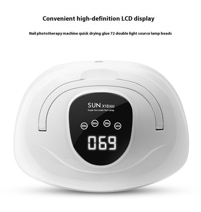 Lámpara de Luz Roja Profesional 320W con Doble Mano X18Max para Uñas - Image 19